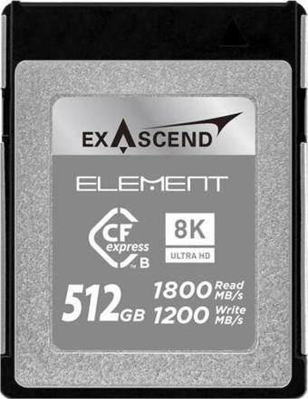 Exascend Element 512GB CFexpress Type-B Hafıza Kartı