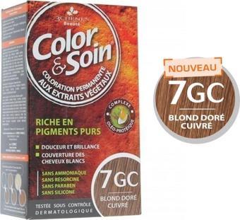 Color Soin Saç Boyası 7GC - Blond Dore Cuıvre
