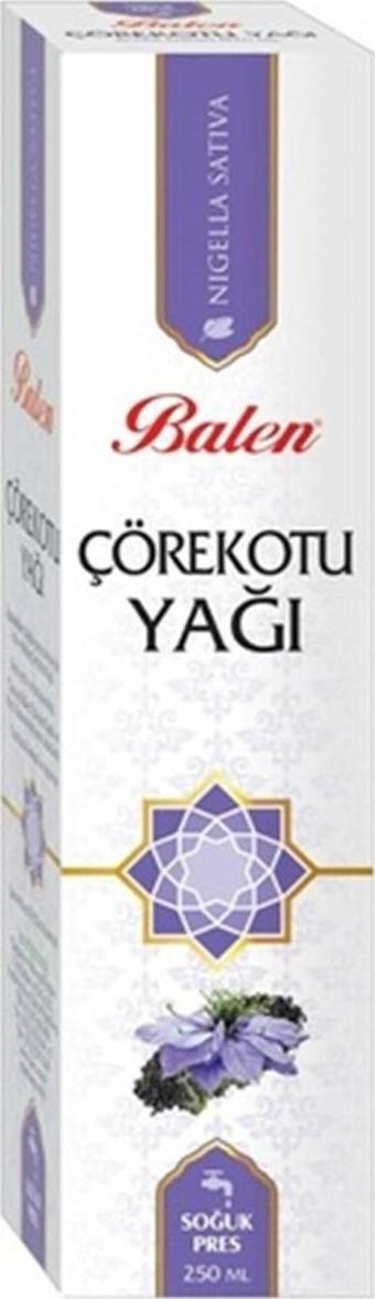 Balen Çörekotu Yağı 250 ml Soğuk Pres çörekotu