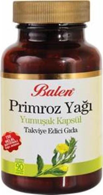 Balen Primroz Yağı Soğuk Pres 650 mg 90 kapsül