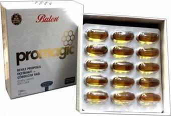 Balen Promagic Beyaz Propolis Çörekotu Yağı 1380 mg 60 kapsül