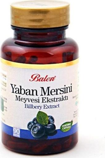 Balen Yaban Mersini Meyvesi 375 mg 90 kapsül