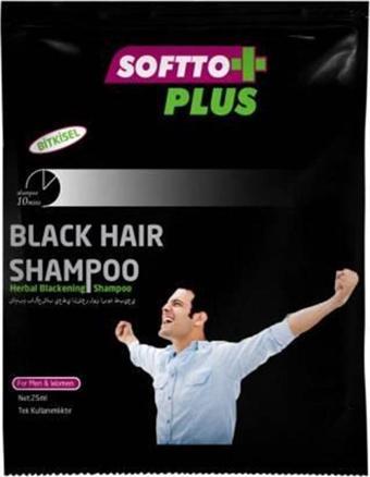 Softto Plus Brown Hair Shampoo Beyaz Kapatıcı 25 ml