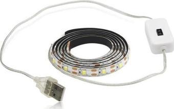 Azemax Usb Sensörlü Şerit LED/1 metre/Beyaz