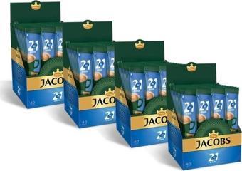 Jacobs 2'si 1 Arada Karışım Kahve 160 Adet (40'lı Kutu x 4 )