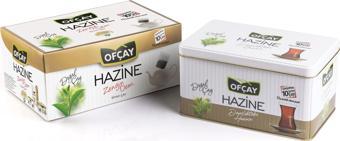 OFÇAY Hazine Zengindem Demlik Poşet Çay 30 x 15 gr + Teneke Kutu Hediyeli