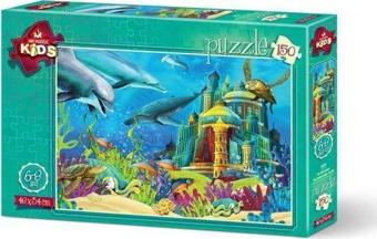 Art Kids 4525 Su Altı Kalesi 34x48 cm 150 Parça Puzzle