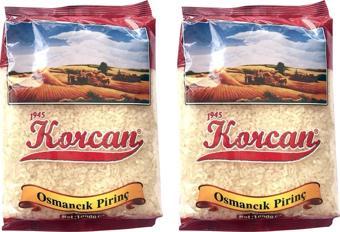 Korcan Osmancık Pirinç 1 kg 2 li
