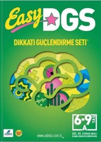 Easy Dikkati Güçlendirme Seti 6-9 Yaş A - Osman Abalı - Adeda Yayıncılık