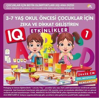 3-7 Yaş Okul Öncesi Çocuklar için Zeka ve Dikkat Geliştiren Etkinlikler-1 - Bahar Çelik - Ekinoks