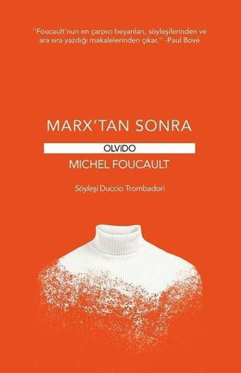 Marx'tan Sonra - Michel Foucault - Olvido