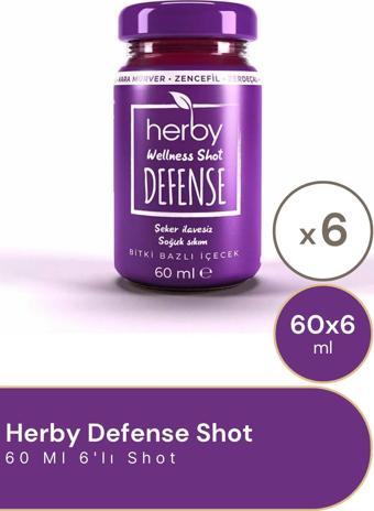 Herby Defense Shot 60 ml 6'Lı Paket 