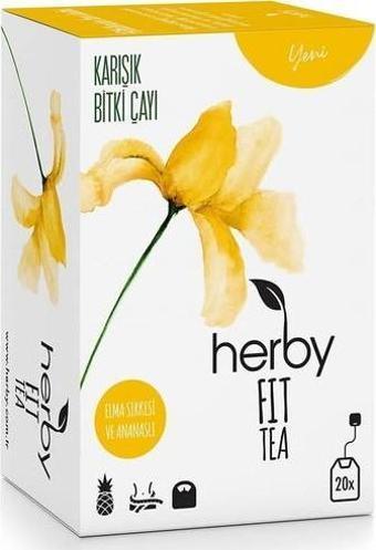 Herby Fit Tea Elma Sirkeli 20'Li Bitki Çayı