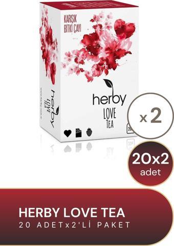 Herby Love Tea 20'Li Bitki Çayı-2 Adet