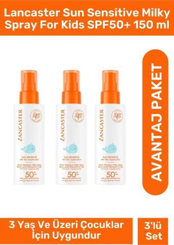 Sun Sensitive Milky Spray For Kids Spf50+ 150 ml - 3 Adet