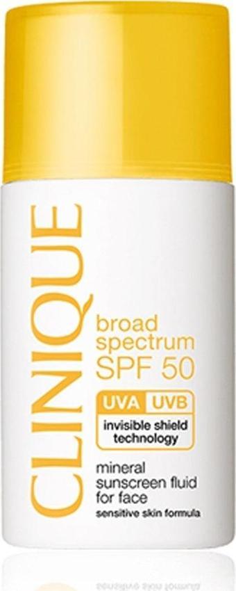 Clinique Yağsız Spf50 Yüz grüneş Kremi 30 ml