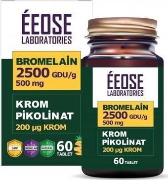 Éeose Bromelain Krom Pikolinat 60 Tablet