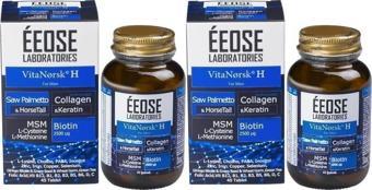 Eeose Vitanorsk H For Men Saç Dökülmesine Karşı 45 Tablet 2 Adet