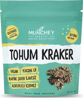 Munchey Zeytinli Tohum Kraker 40gr