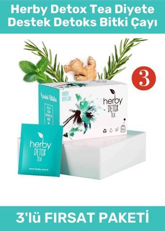 Detox Tea  Detoks Bitki Çayı 3'Lü Paket