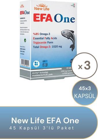 New Life Efa One 45 Kapsül 3'Lü Paket