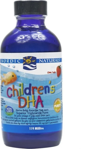 Nordic Naturals Children'S Dha Balık Yağı 119 ml Şurup