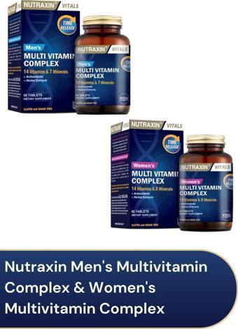 Nutraxin Men'S Multivitamin Complex & Women'S Multivitamin Complex