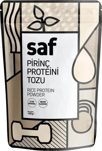 Saf Nutrition Pirinç Proteini Tozu 100 gr