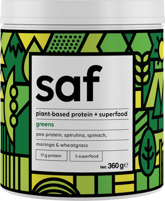 Saf Nutrition Protein Superfood Mix greens 360 gr