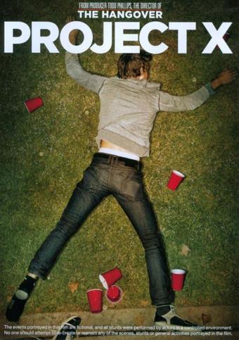 Project X ( DVD ) Ambalajında