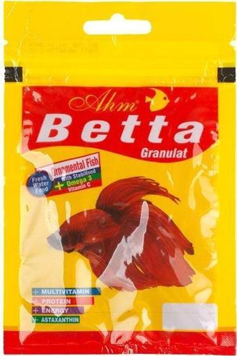 Ahm Betta Granulat Zarf Balık Yemi 15 Gr x 15 Adet