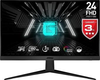 MSI G2412F 23.8 1920x1080 180Hz 1ms HDMI DP IPS Gaming Monitör