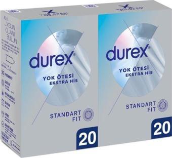 Durex Yok Ötesi Ekstra His 40'lı İnce Prezervatif