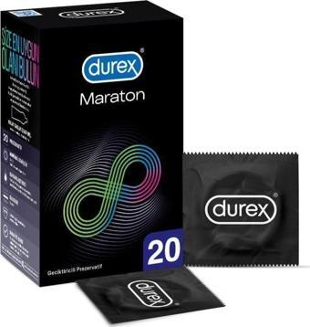 Durex Maraton 20'li Geciktiricili Prezervatif