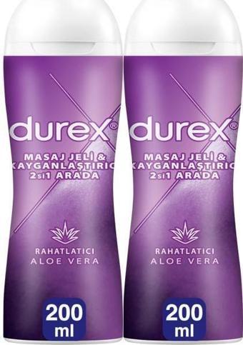 Durex Play Kayganlaştırıcı & Masaj Jeli Aloe Vera 200ml X 2