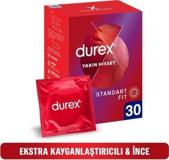 Durex Yakın Hisset 30'lu İnce Prezervatif