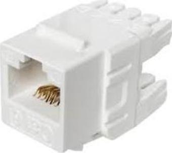 Apronx APX-UTP181 CAT6 180° UTP Keystone Jack 10 lu paket