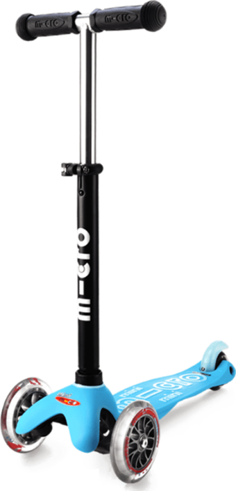 Micro Mini2go Deluxe Plus Blue Çantalı Scooter