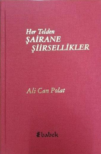 Her Telden Şairane Şiirsellikler - Ali Can Polat - Babek Yayınları