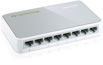 TP-LINK OMADA TL-SF1008D, 8 Port, Megabit, Yönetilemez, Masaüstü Switch