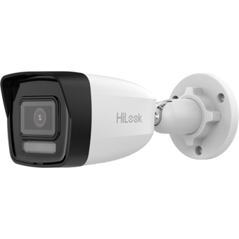 HILOOK IPC-B140HA-LU, 4Mpix, 2,8mm Lens, H265+, Dual Light, 30Mt Gece Görüşü, Dahili Mikrofon, IP67, PoE, Bullet, IP Kam