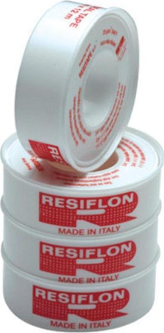 Resiflon Teflon Bant (10'Lu Paket) 12 Mm X 0.076 Mm X 12 Mt.