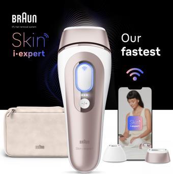 Braun Ipl Skin İ·Expert, Evde Tüy Alma, Ücretsiz Uygulama, Çanta, Gillette Venus, 2 Başlık, Pl7147