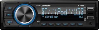 Jameson JS-415BT 4x60 W Çift Anfi Çıkışlı Usb Aux Bluetooth Sd Kart Oto Teyp 