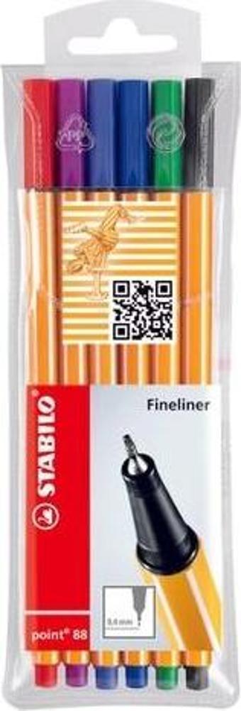 Stabilo Gliss Kalem Point 88 6 Lı 88/6-77