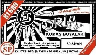 Viktoria Kumaş Boyası Siyah 2Pk+Fiske Sabitleme 1Pk