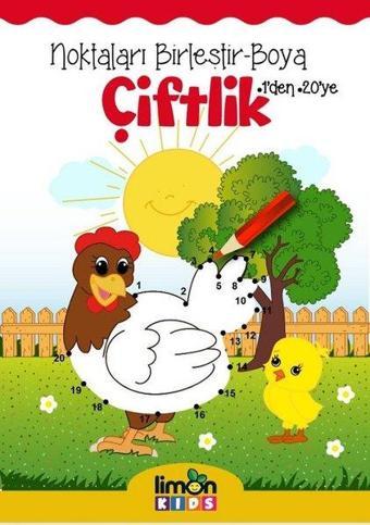 Çiftlik-Noktaları Birleştir Boya - Kolektif  - Limonkids