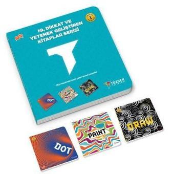 IQ Dikkat ve Yetenek Geliştiren Kitaplar Serisi Level 1-Dot Paint Draw - Tüzder Yayınları