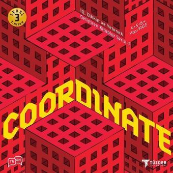 Coordinate-Level 3-1.Kitap-IQ ve Yetenek Geliştiren Kitaplar Serisi 7 - Tüzder Yayınları