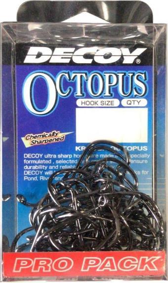 DECOY KR-31B Octopus Pro Pack Canlı Kalamar Takımı İğnesi - Sübye Takımı İğnesi 5-0 no